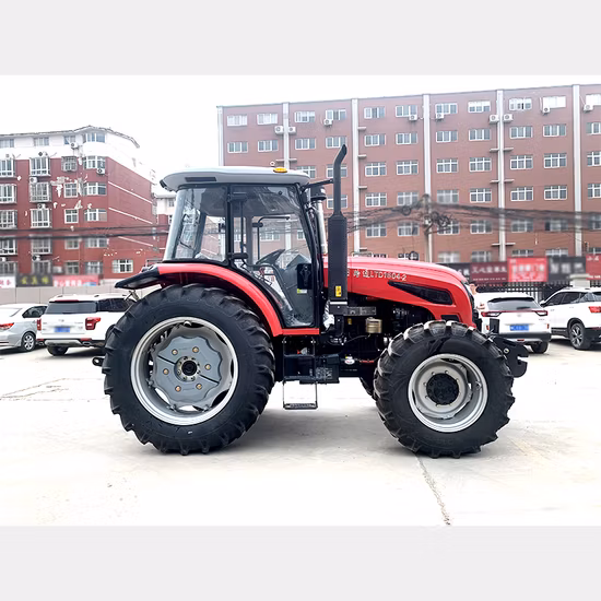 Equipamento agrícola Trator de rodas agrícolas no jardim com multiusos/máquina chinesa de venda quente