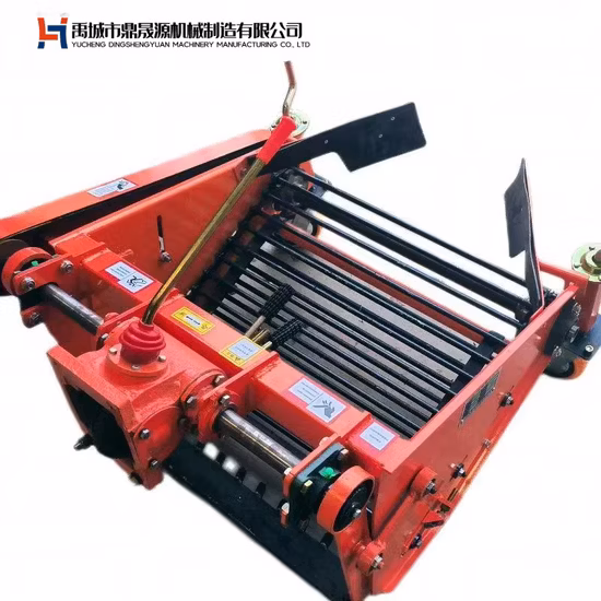 Venda quente Máquinas Agrícolas Máquinas Agrícolas 2 Cumes 4 Linhas Ampla Área de Trabalho Colheitadeira de Batata