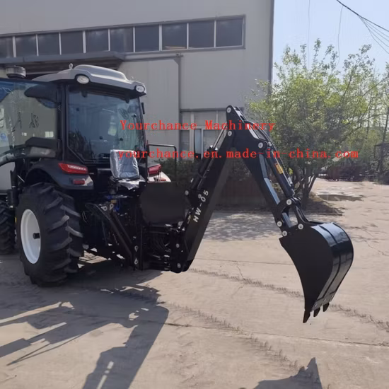Venda a quente Dq554 55HP 4WD Trator Agrícola de Rodas Agrícolas Pequeno Mini Compacto Tratores Graden com certificado ISO Ce Pvoc Coc do fabricante da fábrica de tratores