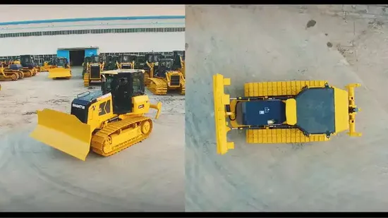 Trator de esteiras hidráulico confiável e durável sobre esteiras Dh13K Bulldozer