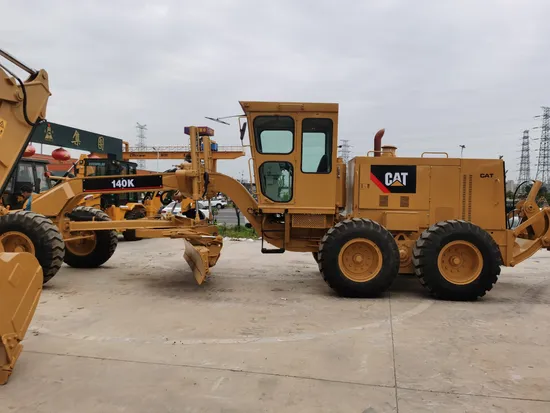 Desempenho perfeito Motoniveladora Cat 140K para venda, equipamento pesado Caterpillar usado 140K Motoniveladora em boas condições 140h, 140g com preço barato